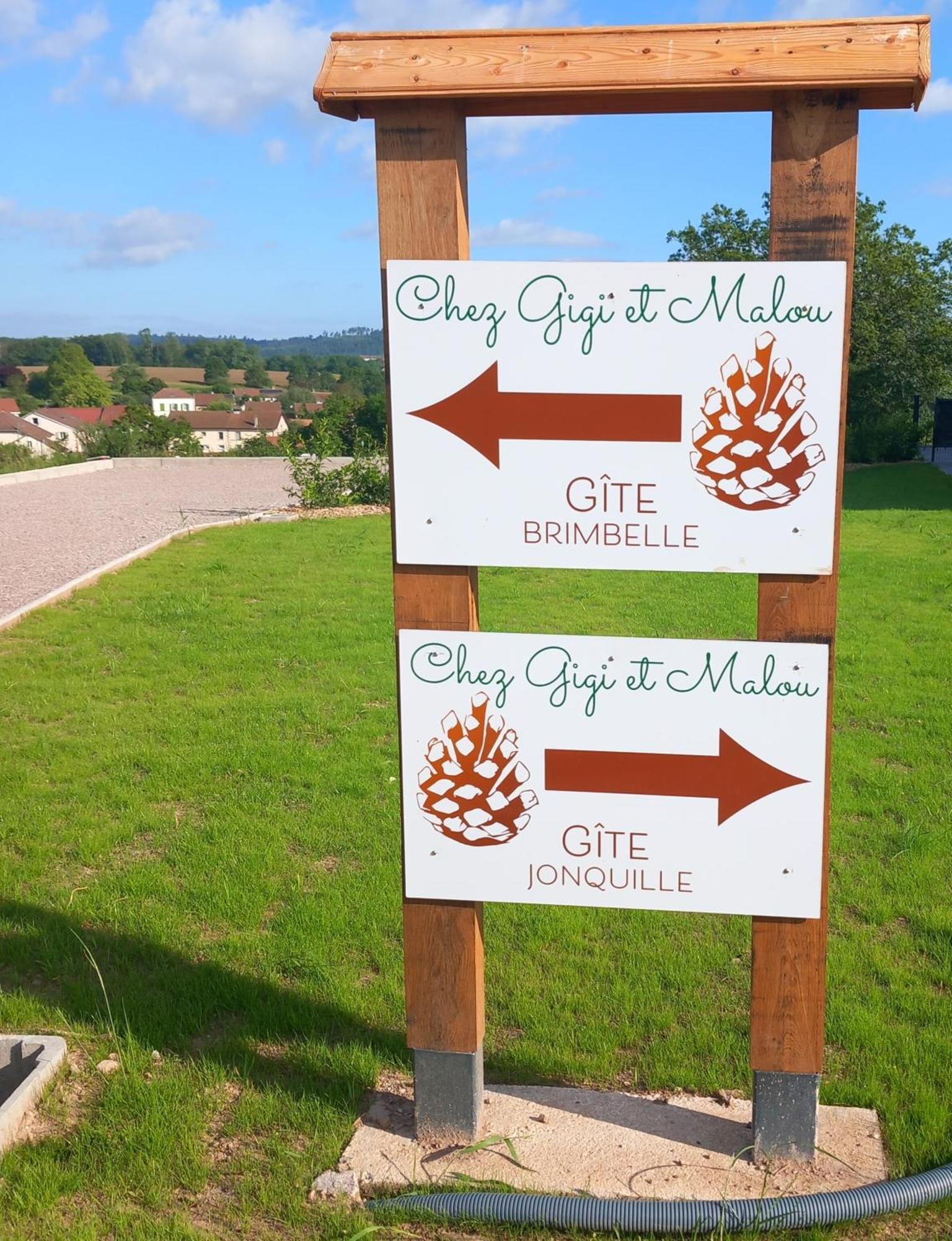 Chez Gigi Et Malou - Gite Brimbelle Champ-le-Duc Exteriör bild